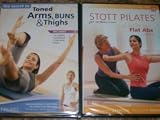 STOTT PILATES 2 DVD WORKOUT COLLECTION: The Secret to TONED ARMS, BUNS & THIGHS + The Secret to FLAT ABS with Moira