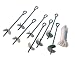 ShelterLogic 8 Piece Anchor Kit