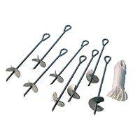 ShelterLogic 8 Piece Anchor Kit