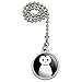 Graphics and More Cute Penguin Black and White Ceiling Fan and Light Pull Chain