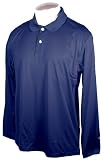 Wilson UV Sunshield Long Sleeve Polo-Navy