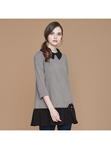 (トゥー ビー シック) TO BE CHIC 衿付きポンチチュニックカットソー W5P07445__