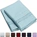 Mellanni Pillow Cases - Luxury, Extra Soft, Cooling Pillow Covers - 2 PC Iconic Collection Pillowcases - Envelope Closure (Standard/Queen 20