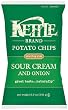 Kettle Chips, Sour Cream and Onion, 8.5-Ounce Bags (Pack of 12)