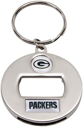 Green Bay Packers NFL Metal Premium Ez Bottle Opener Key Chain