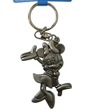 Disney Minnie Mouse Keychain - Minnie Pewter Keyring