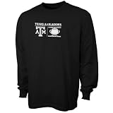 adidas Texas A&M Aggies Black Label Out Long Sleeve T-shirt