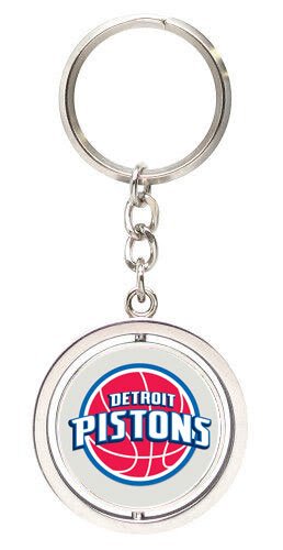 Detroit Pistons Spinning Keychain