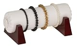 KCF 49183 Watch and Bracelet Display, White/Rosewood