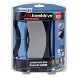 Memorex Ultra TravelDrive - Hard drive - 500 GB - external - 2.5' - Hi-Speed USB - charcoal gray