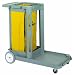 Continental 182GY, Grey Compact Janitorial Cart (Case of 1)