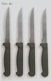4pc Gibson Flare Stainless Steel Steak Knife Cutlery Set