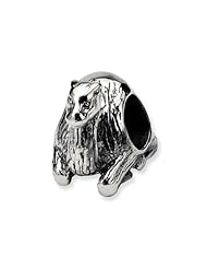 Reflections (tm) Sterling Silver Sitting Camel Bead / Charm