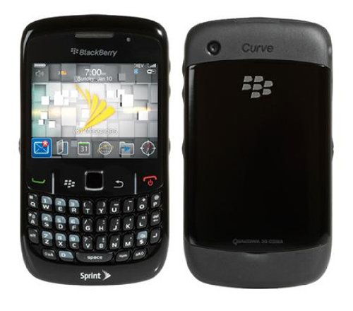 Blackberry Curve 8530 Black Sprint [Non-retail Packaging]