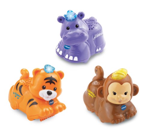 Toot Toot Animals VTech Baby Toot-Toot Animals 3-Pack - Tiger, Hippo and Monkey