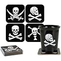 Pirate Coasters Set of 4(B443)