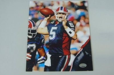 Bills Trent Edwards Autographed/Hand Signed Authentic 8x10 Photo PSA