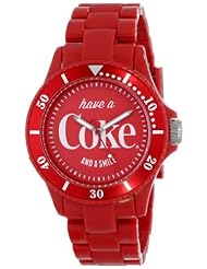 RumbaTime Unisex 13716 Coke - Barclay Analog Display Analog Quartz Red Watch