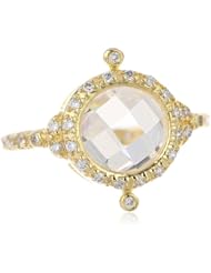 Freida Rothman Belargo Jewelry Gold Halo Ring