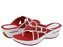 COLE HAAN AIR DARBY THONG CHERRY RED SLIDES SHOES NEW