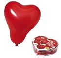 Everts 43010 - 30 Herz-Ballons in der Herzdose