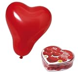 Everts 43010 - 30 Herz-Ballons in der Herzdose - Everts