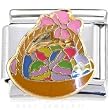 Easter Basket Italian Charm