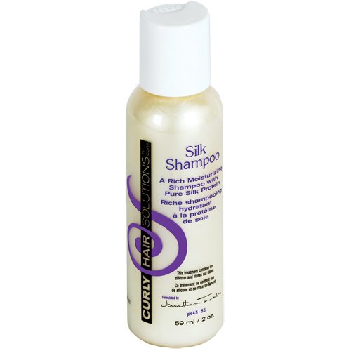 Curl KeeperSilk Shampoo for Curly Hair, 3.8 Fl Oz - Deep Moisturizing & Cleansing Daily Hair Shampoo with Silk Amino Acids for All Curl Types - Water Based & Sulfate Free Shampoo for Men & Women