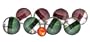 Halex Platinum Bocce Set (113mm Clear Resin Balls)