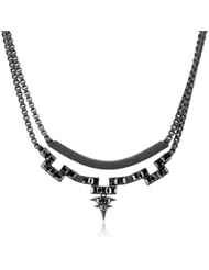 Sam Edelman 2 Row Frontal Necklace, 16"+2"