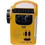 KAITO SOLAR WIND-UP LANTERN W/AM/FM RADIO, YELLOW