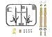 Tamiya 12684 Yamaha YZF-R1M Front Fork Set 1/12 Scale