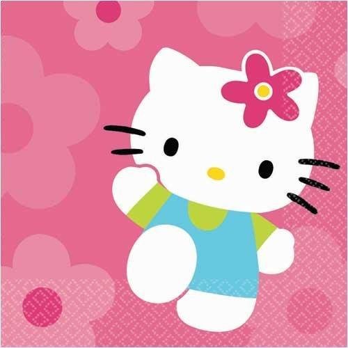 Hello Kitty Flower Fun Napkins 16ct