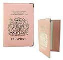 Real Leather Passport Holder (Pink)