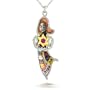 Bat Mitzvah Necklace with Hebrew "Bat Mitzvah" from the Artazia Collection #401 JN