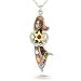 Bat Mitzvah Necklace with Hebrew "Bat Mitzvah" #0401