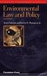 Environmental Law and Policy, (Concepts & Insights Series) (Concepts and Insights Series)