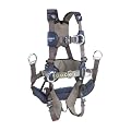 DBI/Sala 1113190 ExoFit NEX Tower Climbing Vest-Style Full Body Harness, Small, Blue/Gray