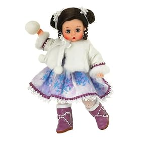 Madame Alexander 8 Inch Holiday Collection Doll - Snowball Fun