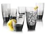 Libbey Classic 16-Piece Glassware Set, Smoke