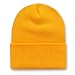 Blank Long Cuff Beanie - Yellow Gold