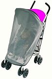 Sashas Sun, Wind and Insect Cover for Aprica Cadence Single Stroller