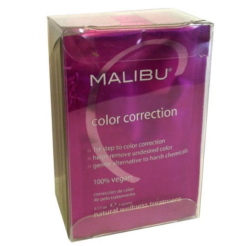 Malibu C Color Correction Quick Fix 1st Step To Success, 12 packets by Malibu Wellness… Health