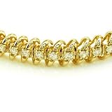14K Diamond Bracelet -- 3.00 Ct. I1-I2 H