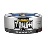 Scotch Transparent Duct Tape, 2 Inches x 20 Yards, Clear (2120-A)