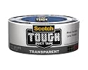 Scotch Transparent Duct Tape, 2 Inches x 20 Yards, Clear (2120-A)