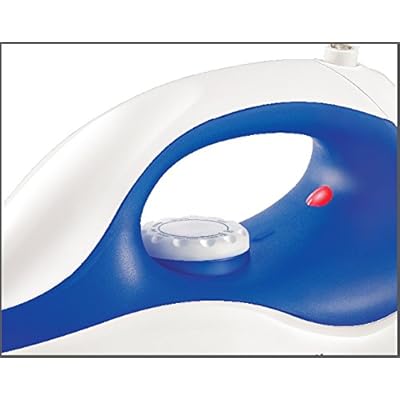 Eveready DI100 750-Watt Dry Iron (White/Blue)