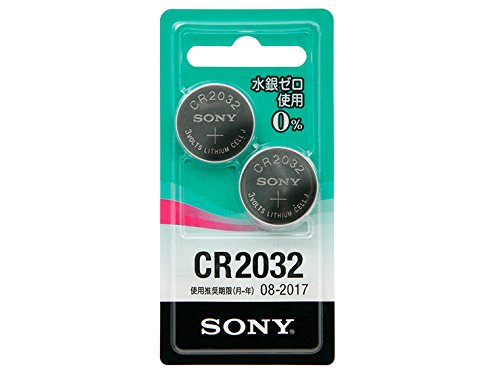 SONY 水銀0%リチウムコイン電池 CR2032 2個パック CR2032-2ECO