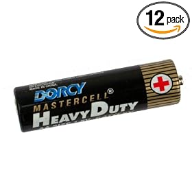 Dorcy 41-1540 12AA Mastercell Heavy Duty Batteries
