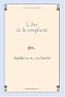 L'Art de la simplicit�